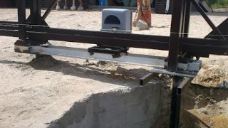 Купить сваи для ворот в Севастополь. Заказать ворота на сваях под ключ от 21971 руб